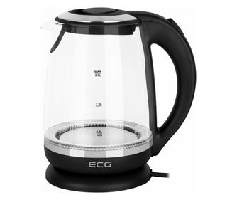 Електрическа кана за стъкло ECG RK 2080 Стъкло, 2 L, 2200 W, синя подсветка