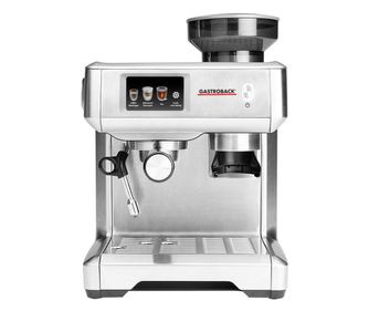 Espresso Gastroback darálóval, Espresso Barista Touch, ideális minden kávé- és teakülönlegességhez, 15 bar, 11 őrlési lépés, 200