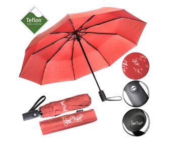 Umbrela de Lux pliabila „Royal Walk", cu Deschidere si Inchidere Automata, Pentru femei si barbati, Compact, Protectie ploaie, U