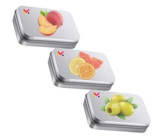 3 db Mercaton doboz szett tölgy faforgáccsal dohányzáshoz, citrus, olíva és őszibarack ízesítéssel, 3x50g
