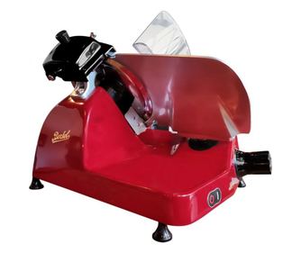 Професионален електрически слайсер Berkel, Pro Line XS25, предназначен за HoReCa, регулируема дебелина 0-14 мм, хромиран нож Ø 2