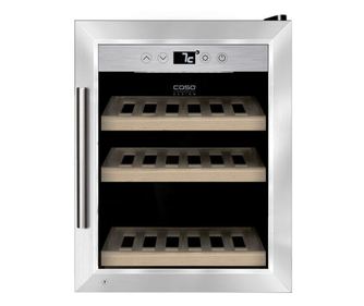 Racitor de vinuri, 12 sticle, Caso Germany, WineSafe 12 Classic, inox