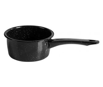 Rosberg R54521J15 Caserola, 15x7 cm, 0.950 l, Email, Inductie, Negru