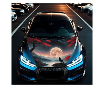 Folie Capota Auto "Hood Art" rezistenta la exterior, marime L (180 x 130cm) - Cod: AVX-CAPOTA-021L