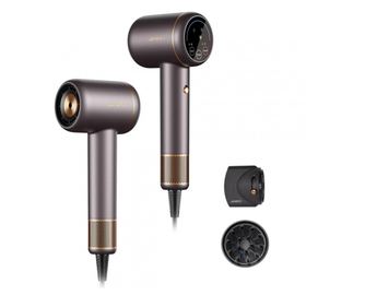 Сешоар за коса JIMMY F8, 1600W, Ултразвуков, 110 000 rpm/min, LED дисплей, 3 скорости, 3 температурни настройки, Черен