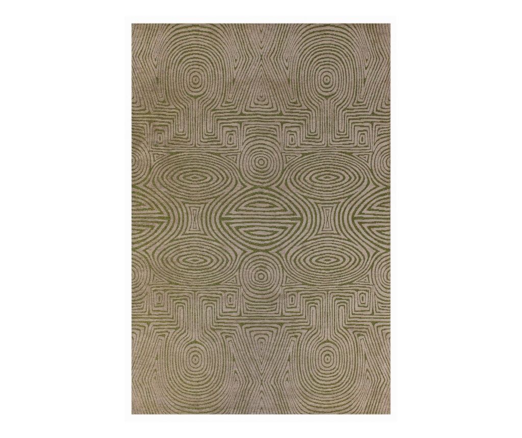 Covor Lola green Tabasco - Green Beach  150x80cm