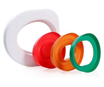 Adaptor de toaleta pentru pisici Litter Kwitter, Linomag®, Kit pentru educare pisicii la toaleta, Reutilizabil, Instructiuni pe