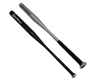 Komplet bejzbolskih kijev IdeallStore, aluminij, 80 cm, srebrn