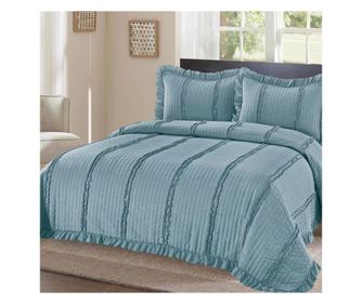 SET CUVERTURA PAT DUBLU, 3 PIESE, 220X240 CM, PS-07