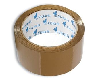 Taśma klejąca Victoria Pack, brązowa, 50 mm x 60 m, 6 szt