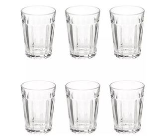 Set 6 pahare Lorenzo, sticla, 250 ml