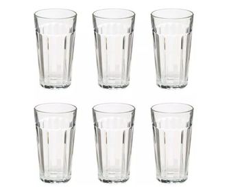 Set 6 pahare Lorenzo, sticla, 350 ml