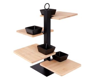 Emeleti Alore tlaltlca, 3 szintes, 32 x 15 x H 27 cm