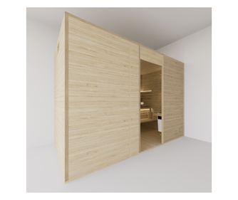 Sauna – Model 6 (2000mm x 3000 x 1900): Modul Compact - 6 Module