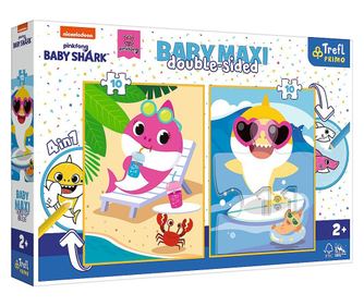 TREFL PRIMO BABY MAXI 2X10 BABY SHARK PUZZLE