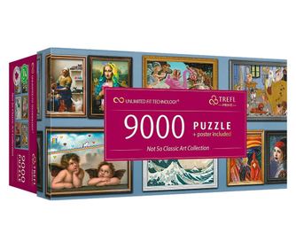 PUZZLE TREFL UFT 9000 MŰVÉSZETI GYŰJTEMÉNY