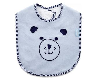 Baveta din bumbac BabyJem Cute animals (Culoare: Roz)