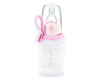 BabyJem mini üveg tok (Szín: Rózsaszín)