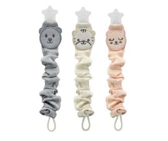 BabyJem csillagos muslin cumilánc (Szín: Ecru)