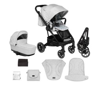 Kolica 2 u 1 Skiddou Moss Normandic Dream, siva