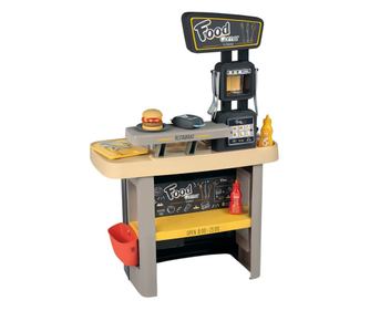 Restaurant pentru copii Smoby Food Corner negru