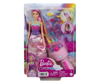 BARBIE DREAMTROPIA LUTKA S UREĐAJEM ZA FRIZURU