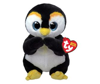 PLUS TY 15CM BEANIE BELLIES PINGVIN NEVE