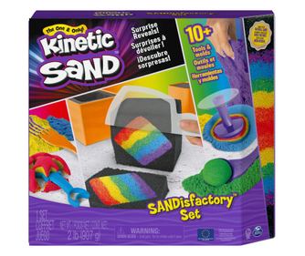 SET ZA IGRANJE S KINETIČNIM PESKOM SANDISFACTORY