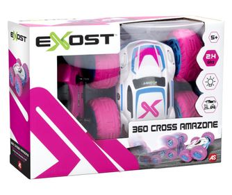 AVTOMOBIL NA DALJINSKO UPRAVLJANJE EXOST RC 1:18 360 CROSS LED AMAZONE