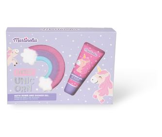 MARTINELIA LITTLE UNICORN SET KREMA ZA TIJELO I KUPKA BOMBA