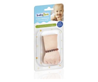 Jantarna narukvica za bebe BabyJem (Boja: višebojna)
