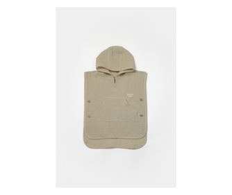 Brisača za plažo - pončo za otroke iz vpojne muslin tkanine, Zelena, BabyCosy