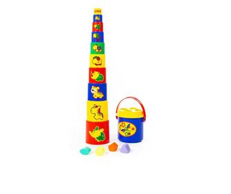 Piramida educativa+forme, 75 cm, Cavallino