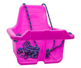 Κούνια με πλάτη, ροζ - ROBENTOYS