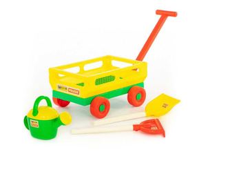 Carucior+lopata, grebla si stropitoare, 43x29x21 cm, Wader