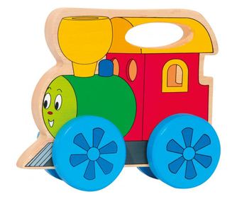 Woodyland fa vonat Happy Engine