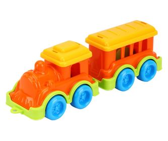 Minivonat játék, TechnoK, mozdony kocsival