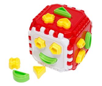 Jucarie de indemanare Malipen cub logic cu 6 forme de animale