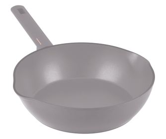 Ponev z globokim robom in izlivom, 28 cm, Berlinger Haus, Taupe Collection, BH 8091