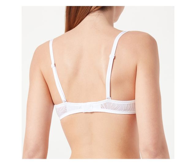 Сутиен Calvin Klein, без подплата, половин чаша, с пистолет и дантела, размер 70 d
