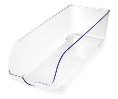 Organizer ψυγείου Ibili, πλαστικό, 35x14x10 cm, διάφανο