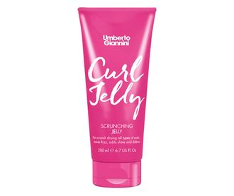 Gel pentru definirea buclelor, Curl Jelly Scrunching Jelly, Umberto Giannini, 200 ml