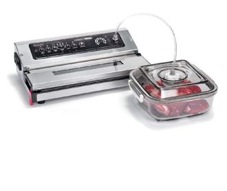 Aparat de vidat profesional, Magic Vac, Jumbo 30 Premium, vidare uscata/umeda/marinare, inox