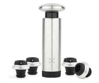 Pompa de vidat manuala, LES PETITS CHAMPS, WOM440, vidare vin, inox