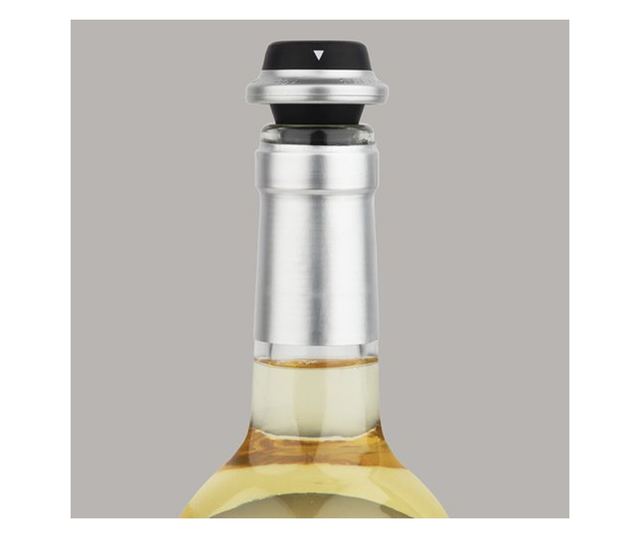 Pompa de vidat manuala, LES PETITS CHAMPS, WOM440, vidare vin, inox