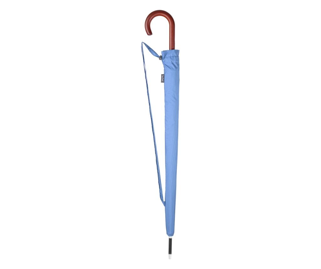 Umbrela de Lux Royal Walk, Deschidere Automata, 120 cm, Albastru Deschis - 7