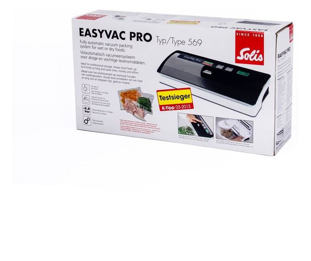 Aparat de vidat compact, solis - easyvac pro