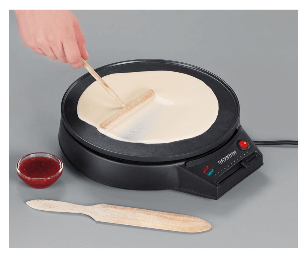 Aparat de clatite/pancakes, Severin, S2198, negru - 3