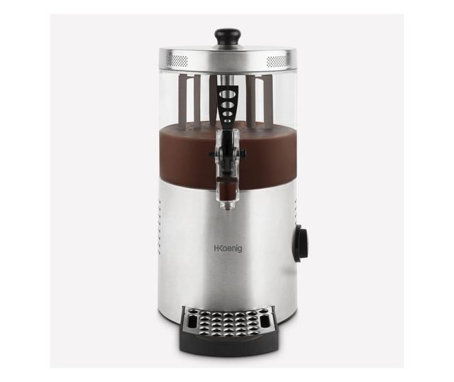 H.Koenig forrócsoki mixer adagoló, SHK800, 3 liter, előkészítés és melegen tartás, 90C termosztát, cseppmentes rendszer, folyama