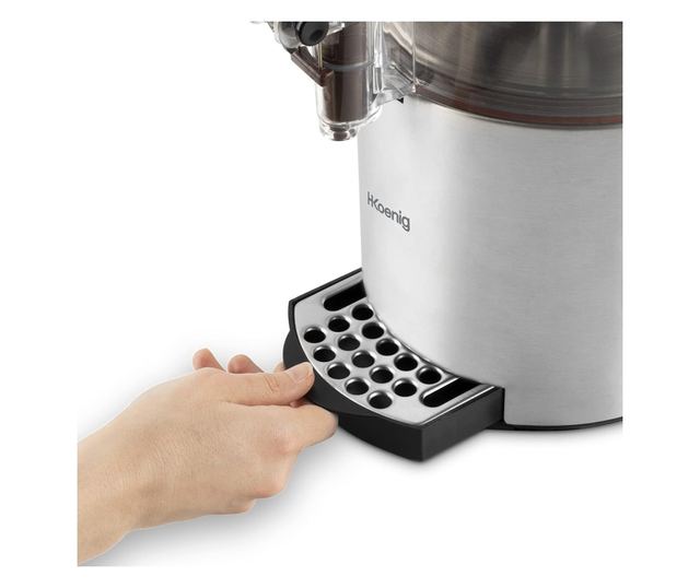 H.Koenig forrócsoki mixer adagoló, SHK800, 3 liter, előkészítés és melegen tartás, 90C termosztát, cseppmentes rendszer, folyama